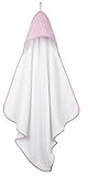 Little Dutch Hooded Towel (Pink Star) by Little Dutch