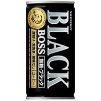 BOSS ブラック缶コーヒー30缶✖️3ケース 新品未開封　その2 BOSS（サントリー） サントリー BOSS ボス 無糖ブラック 185g 缶