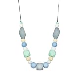 Silicone Baby Teether Necklace for Moms and Baby - Non-toxic, BPA-Free, Stylish, Trendy, Great For S