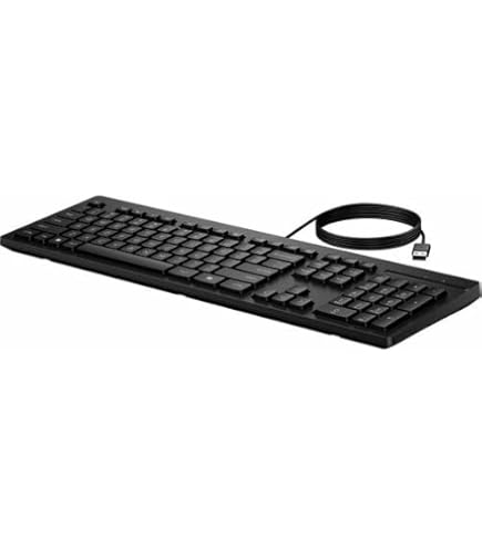 Amazon | HP 125 有線キーボード - ケーブル接続 - USB