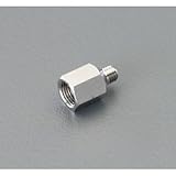 エスコ Ｒ１／８”－Ｍ６ｘ１．０アダプター（グリースニップル用） EA991CY-102