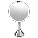 simplehumanセンサーミラー – sensor-activated Lightedメイクアップミラー ST3026