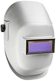 Sellstrom 29511-600 Super Kool Silver Coated Ratchet Headgear Welding Helmet with Impulse Fixed Shad