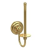 Allied Brass QN-24U-PB Que New Collection Upright Tissue Holder, Polished Brass [並行輸入品]