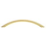 Baldwin 4448030 Arch Cabinet Pull, Bright Brass by Baldwin