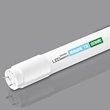 LED蛍光灯 20W形 直管 グロー式工事不要 58cm 580mm 昼光色 昼白色 白色 電球色 9W 1800lm 両側給電 口金G13 T8 蛍光管 直管蛍光灯 20形 直管型 直管LEDランプ 20形相当 照明器具 20型 20W型 ベースライト グロー FL20 天井照明 キッチン 事務所 倉庫 工場 駐車場 軽量 広角320度 長寿命 省エネ 高輝度 (電球色3000K, 1本)