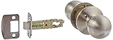 Schlage f10orb619オービットPassageノブ、サテンニッケル