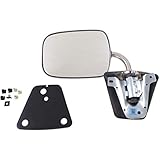 シボレー K5 ブレザー 1975-1986 ドアミラー 運転席または助手席側 | 1ピース | 手動折りたたみ | アイラインの下 | クロム | 996220 | GM1320103 交換用