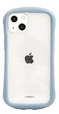 グランサンク i select clear iPhone13 対応ケース 【くすみブルー】