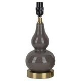 New Double Gourd Table Lamp Base - River Birch (Includes CFL Bulb) [並行輸入品]