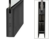 CRL 3 / 4 "ガラスのブラック10 "スクエアシングルドアレールロックなし – 35 – 3 / 4 "長