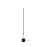 アートワークスタジオ ビジョン LED フロアランプ(S) 40000時間 調光 調色 (暖色/白色 切り替え可) 間接照明 小スペース AW-0623E-BK (ブラック)【LED電球内蔵】