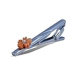 桃色珊瑚 桜 ワニ口式 ネクタイ留め