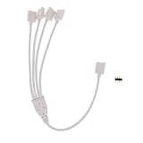 Lovoski スプリッター　コネクター　ケーブル　LED　ストリップ　ライト用　効果的　全3タイプ - 1〜4