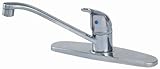 8 " 1－ハンドルキッチンデッキ洗面、brass-built inクローム仕上げ、無水式 – by Plumb USA