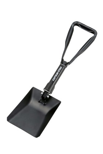 キャプテンスタッグ シャベル スコップ 角型 スチールフォールディング バッグ付UA-4501