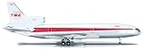 Daron Herpa TWA L1011-1 Twin Globes Diecast Aircraft, 1:500 Scale [並行輸入品]