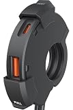 Kaedear(カエディア) バイク USB電源 バイク用 USB 防水 充電 タイプA/C 2ポート SAE 特許 スライド式キャップ 出力 PD(30W)/QC3.0(18W) 整備性の良いアダプター一体構造 SAEコネクター DC12V クランプUSB KDR-M3D (タイプA/タイプC)