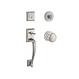 Baldwin SC.NAPxROU.TRR.150.6L.DS.CKY.KD Napa Single Cylinder Handleset with Round Knob and Tradition