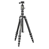 VANGUARD｜VEO 3T 235 ABP｜カメラ用三脚｜VEO 3Tシリーズ｜アルミ 一眼レフカメラ アルカスイス互換 トラベル三脚 Bluetoothリモコン付属 可変式クイックシュー 黒