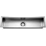 Houzer ctb-3285 – 1 Lustrousサテン器具Houzer ctb-3285 – 1 36 "アンダーマウントSingle BasinバーSink with