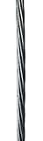 3M DBI-SALA 6110030 Lad-Saf, Flex Cable For Straight Lad-Saf System, 3/8" 1x7 Galv, 30', Silver [並行輸