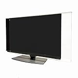 テレビカバー 43Z870R対応-REGZA向け 43インチ ブルーライトカット 板厚3mm パネルストッパー付