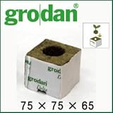 grodan Delta DM4G 10個セット 定植用ロックウールブロックは水耕栽培キットに使用可能