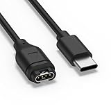 ガーミン 充電ケーブル ガーミン 腕時計 USB C充電ケーブル 急速充電 携帯に便利 Fenix 7 7S 7X 6 6S 6X 5 5S Forerunner 255 965 Instinct 2 2S Vivoactive 4 4S 3 Vivosmart 5に対応 （1m ブラック）