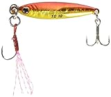 メジャークラフト メタルジグ ジグパラ TG タングステン JPTG-80 レッドゴールド 80g #3 ルアー