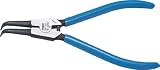 [3598888]ＴＯＰ　スナップリングプライヤ　軸用曲爪　使用範囲３～９ｍｍ SB125F