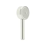 Rohl 1130EPN Modern and Michael Berman All Brass Single Function Straight Handshower with Easy Clean