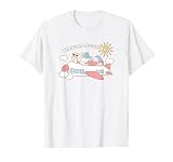 まるもふびより ひこうき Tシャツ