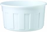大和プラスチック 鉢皿 業務用深皿 GLW390 φ390×H250 ホワイト