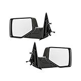 Ford Ranger 2006 07 08 09 10 2011 ドアミラー ドライバーと助手席側 ペア マニュアル 8L5Z 17683 BA、8L5Z 17682 BAの交換用 FO1320283 FO1321283