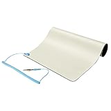 スターテック(StarTech.com) 静電気除去マット/30cm x 46cm/取外し可能アースコード付き/ANSI/ESD S 4.1準拠/サーモプラスチック静電作業マット/卓上除電シート SM-ANTI-STATIC-MAT