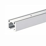 タキヤ コレダーライン C-5Aセット 2m シルバー(穴アキ) 荷重30kg対応 壁付け用フック付き (ストップ含む)