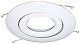 ジンバルリングホワイトfor 6 " Recessed Can
