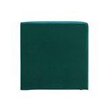 arne スツール 1人掛け チェアー ソファ 腰掛け 椅子 背もたれ無し Cube’s H66 ブルーグリーン モケット ファブリック 布張り