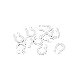 uxcell 平面　保持 3mm　モータ　軸　リング　クリップ　10個