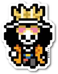 Amazon ピクセルワンピース ステッカー ブルック 新世界ver Opx018s One Piece ドット絵 グッズ ミニ アニメ 萌えグッズ 通販