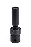 SunexツールSU212MZUD 1/2インチドライブ12ミリメートル12点ディープインパクトソケットユニバーサル