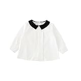 ［シューズラック］女の子　ブラウス　シャツ　1-2歳　ベビー服　トップス　ガールズ　長袖　ラペル　春秋着　子供服　着まわし　キッズ衣装　 ラブリー　スプリング　プレゼント　　速乾　吸汗　カジュアルウエ