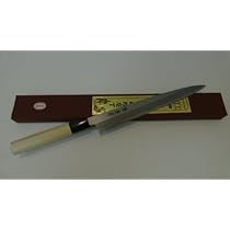 堺孝行 柳刃包丁 上作 水牛柄 本霞研 正夫 ９寸 27cm 和包丁 新品 Amazon.co.jp: 堺孝行 霞研水牛柄 正夫包丁 24cm : Home & Kitchen