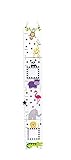 JaBaDaBaDo White Wooden Height Chart Safari Design- From Sweden by Jabadabado