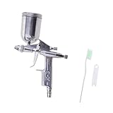 Dolity 上壺式　シルバー　ミニスプレーガン　4サイズ　HVLP　コートスプレーヤー　ペイントスプレーガン　車用　 - 0.5mm