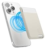 [elago] MagSafe カードケース 磁気防止 マグセーフ カード 収納 ポケット シリコン 製 薄型 カード入れ マグネット 内蔵 カードホルダー [ 各種 iPhone/スマホ/スマートフォン 対応 ] SILICONE CARD POCKET ストーン