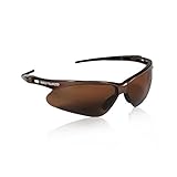 Jackson Safety Eyewear 28637 (4-Pack) Kimberly-Clark Professional V30 Nemesis Safety Glasses, Brown 