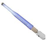 uxcell ガラスカッター　ハンディ　ツール　オイル　フィード　クリア　ブルー