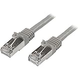 StarTech.com カテゴリ6 LANケーブル 3m グレー ツメ折れ防止RJ45コネクタ S/FTP(2重シールドツイストペア)ケーブル N6SPAT3MGR